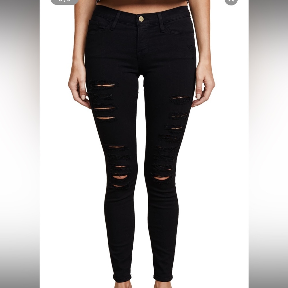 Frame Jeans Ripped - Picture 7 of 9